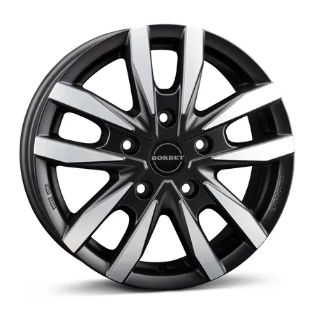 CW5 black polished matt 16 Zoll